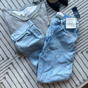 Abercrombie & Fitch 90s Straight Ultra High Rise Jean